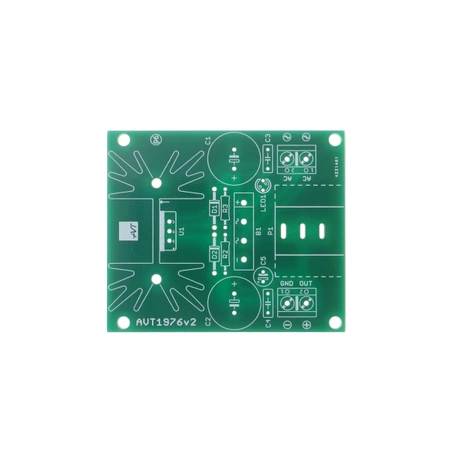 Regulowany zasilacz LM338 1,5-32 V / 3 A - PCB do projektu AVT 1976