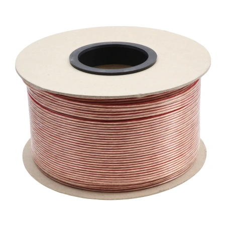 Przewód głośnikowy TLYp, 2 × 0,75 mm², bezbarwny, na metry, Barwik