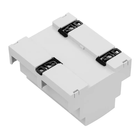 Obudowa modułowa na szynę DIN ZD1006J, 90 × 107 × 65,2 mm, ABS V0, jasnoszara, Kradex