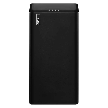 PowerBank 10000mAh 10A, przewód USB-C i micro USB, EMOS ALPHA 10S