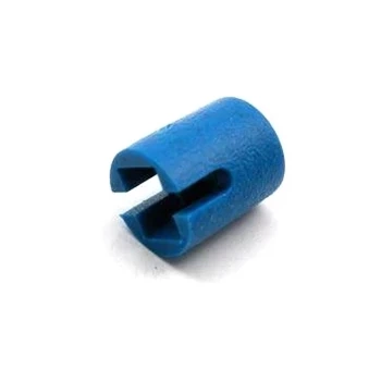 Klawisz okrągły TSC66 do mikroprzełącznika, niebieski 4,5 mm