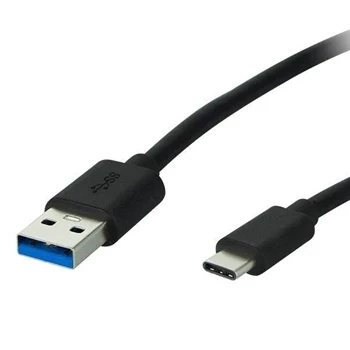 Kabel USB-A - USB-C, 2 m, czarny, Blow