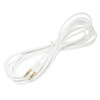 Kabel jack 3.5 wtyk stereo - 3.5 wtyk stereo 5m biały JKJ20