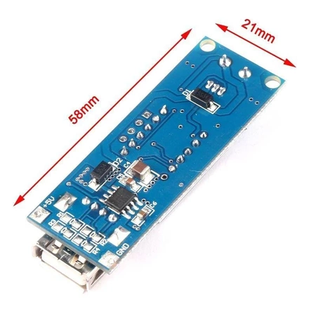 Zasilacz USB 5V 2A - przetwornica 6-40V na 5V z woltomierzem i nastawami prądu