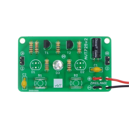 Przełącznik dotykowy START/STOP 9-12V z sygnalizacją LED - KIT AVT 725