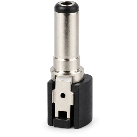 Wtyk zasilający DC 2,1/5,5/14 mm kątowy, na kabel, Vitalco