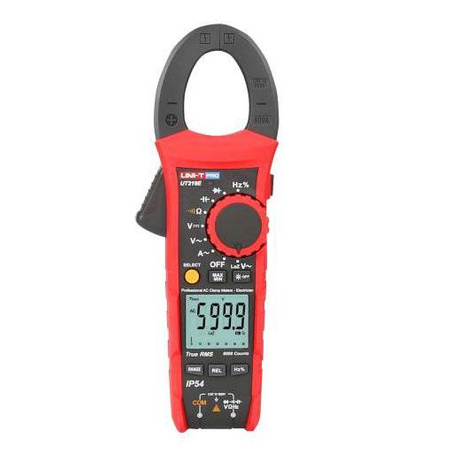 Miernik cęgowy Uni-T UT-219E PRO, 600 A AC, szczęki 33 mm, True RMS, IP54, upadek z 2 m