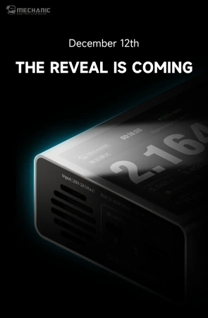 Zasilacz warsztatowy USB Power Box 2.0, 1,3–12 V, 45 W, regulowany, Mechanic