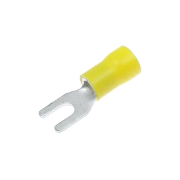 Końcówka widełkowa izolowana M4 4-6mm² 4.3mm - końcówka kablowa