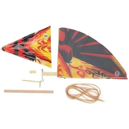 Latający ptak trzepoczący skrzydłami 48x35cm - rzutek - zabawka dla dzieci - Latawiec