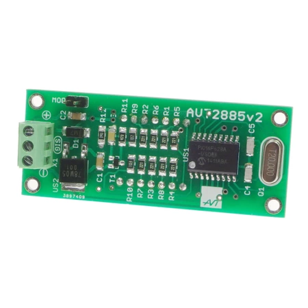 Miernik częstotliwości 10Hz - 20MHz - zlutowany KIT AVT 2885