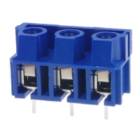 Złącze śrubowe 3 pola, raster 7.5, h=12.7mm DG365