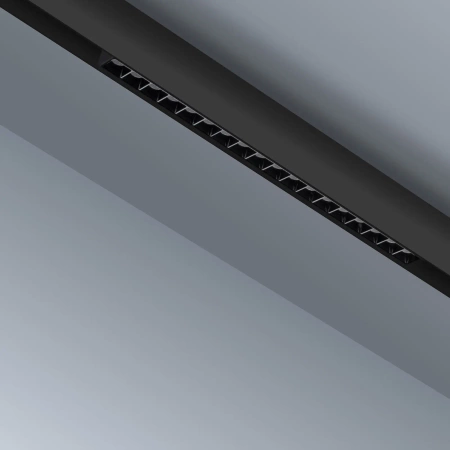 Reflektor szynowy magnetyczny liniowy 18W 1400lm 4000K czarny M-LINE