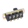 Przełącznik suwakowy podwójny, 3 pozycyjny, 3A 250V AC