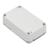 Obudowa hermetyczna ZP125.75.37JPH, 75 × 125 × 37,2 mm, ABS+PC, jasnoszara, z przezroczystym wieczkiem, Kradex