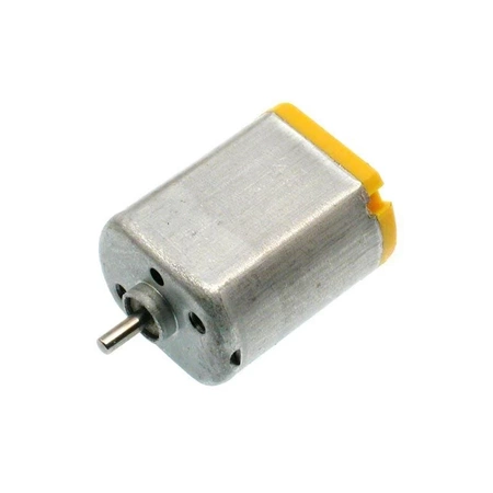 Silnik miniaturowy DC 3–6 V, wrzeciono 5,1 x 1,6 mm, bez przekładni, typ MT64