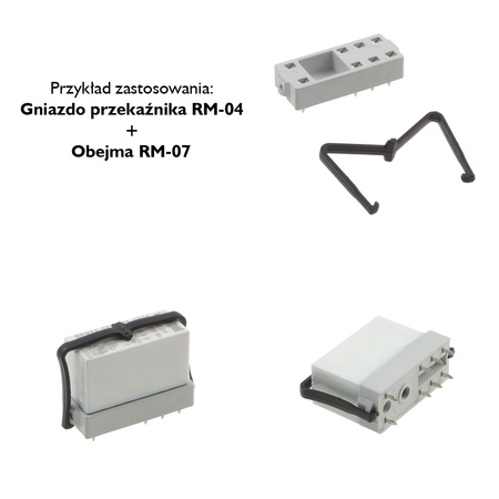 Obejma przekaźnika GD-50 Relpol