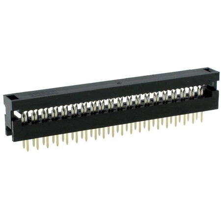 Przejście IDC taśma-PCB 40 styków, raster przewodów 1,27 mm, do wlutowania, Z-LPV40