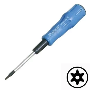 Wkrętak precyzyjny TORX z otworem T7H × 50 mm, ProsKit 89400-T07H