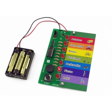 Zestaw 3 kitów DIY do nauki lutowania. Nie tylko dla imprezowiczów. AVT EDUBOX2