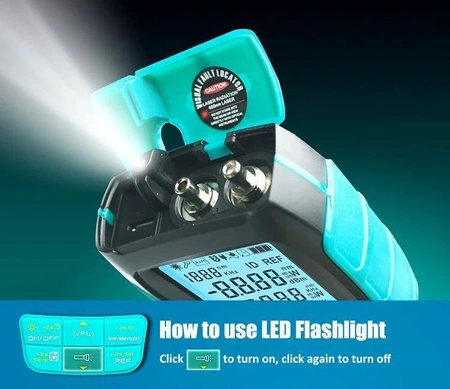 Miernik mocy optycznej światłowodów, Proskit MT-7618