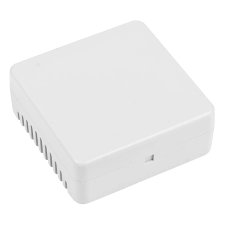 Obudowa 75x75, h=30mm ABS, wentylowana, jasnoszara Z123