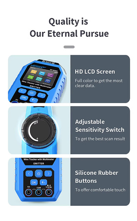 Tester sieci LAN szukacz par przewodów NOYAFA NF-B509