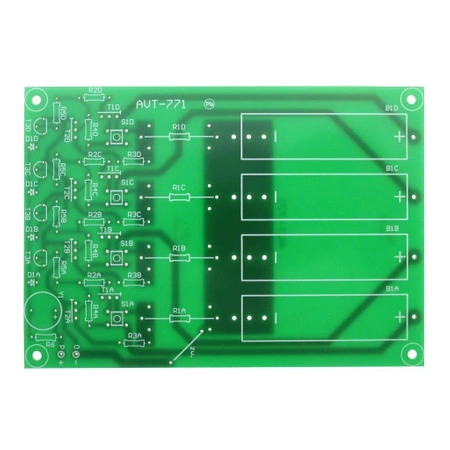 Miernik pojemności akumulatorów NiMH i NiCd - PCB do projektu AVT 771