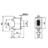 Mikroprzełącznik tact switch SMD 0,8 mm 12 V DC 50 mA do montażu na PCB