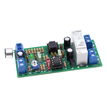 Klaskacz, włącznik dźwiękowy na jedno lub dwa klaśnięcia 12V - KIT AVT 3144