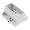 Obudowa na szynę DIN, 65.2x90x107mm, ZD1006 jasnoszara