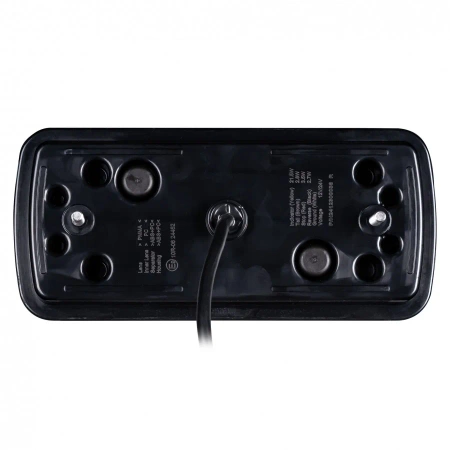 Lampa tylna LED do przyczepy, X-SPIDER 1, 5 funkcji: pozycyjne, kierunkowskaz, przeciwmgielne, stop, odblask, L2424