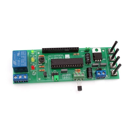 Zaawansowany termostat -55°C do +125°C - KIT AVT 5354