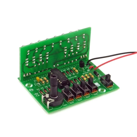 Stroboskop dyskotekowy LED. Zestaw DIY do nauki lutowania AVT EDU641