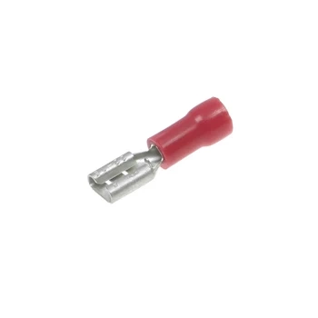 Konektor płaski żeński izolowany 4.8mm 0.5mm 0.5-1mm² - końcówka kablowa