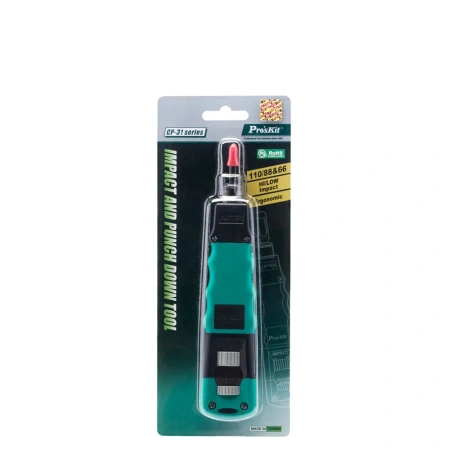 Narzędzie uderzeniowe - zaciskarka LSA Krone - Punch Down Tool 110/88 i 66 ProsKit CP-3148