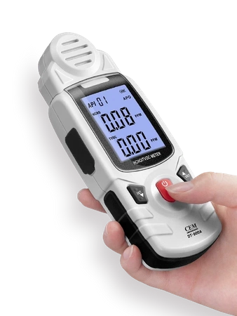 Miernik lotnych związków organicznych i formaldehydu CEM DT-900A