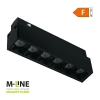 Reflektor szynowy magnetyczny liniowy 6W 480lm 4000K czarny M-LINE