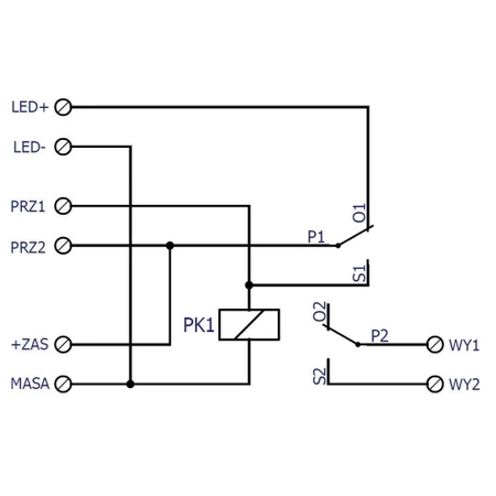 Zabezpieczenie - prosta blokada samochodu - KIT AVT 3187