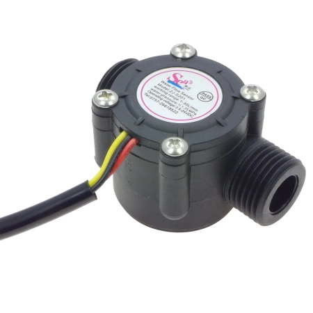 Czujnik przepływu cieczy, wody 1-30l/min - 1/2 cala - przepływomierz ZJ-S201