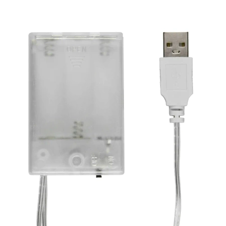 Neon LED "flaming", dekoracja LED 15x28,5cm zasilanie z baterii lub USB