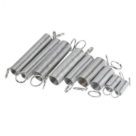 Zestaw sprężyn 200 szt - sprężynki ściągające i rozciągające