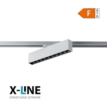 Lampa szynowa LED liniowa regulowana, 10 W, 750 lm, 4000 K, biała, X-LINE