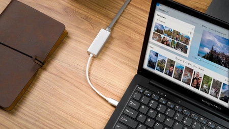 Adapter karta sieciowa USB C - RJ45 LAN gigabit 10/100/1000 Mb Kruger&Matz