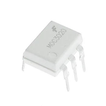 Optotriak MOC3020, 7K5V 400V I=30mA DIP6