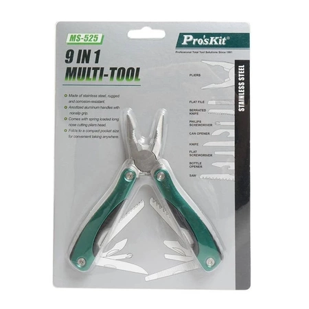 Praktyczny multi-tool 9w1 Proskit MS-525