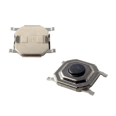 Microswitch 5.2x5.2mm, h=1.5mm, SMD, TSS05-015