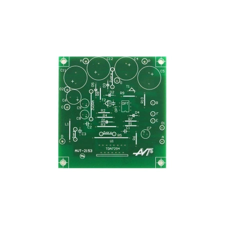 Wzmacniacz mocy 100W z TDA7294, PCB do projektu AVT2153