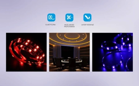 Przedłużenie taśmy LED Sonoff L1, 5050RGB 2m