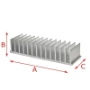 Radiator A4291 165x35x100mm, 1.1K/W
